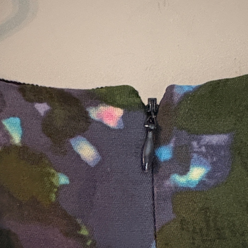 J. Crew Lilian Watercolor Short-Sleeve Sheath Dress - Picture 8 of 8